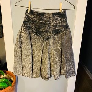Vintage jean skirt
